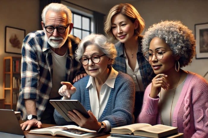 Tecnologías educativas para personas mayores