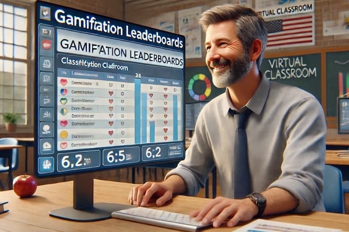 tablas de clasificacion de gamificacion en aula virtual