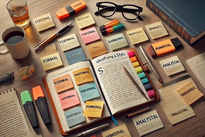Identificar el tono y el estilo en la escritura