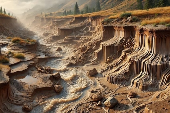 Erosión y Sedimentación: Procesos Geológicos Clave para la Educación y Ciencia del Aprendizaje Erosion y sedimentacion