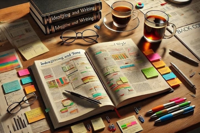 Identificar el tono y el estilo en la escritura