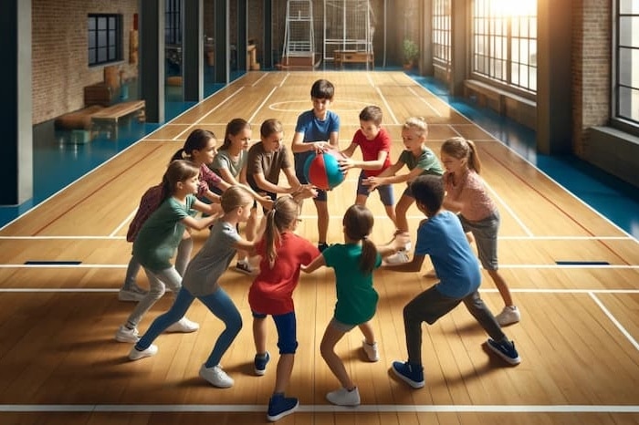 Juegos cooperativos en educacion fisica