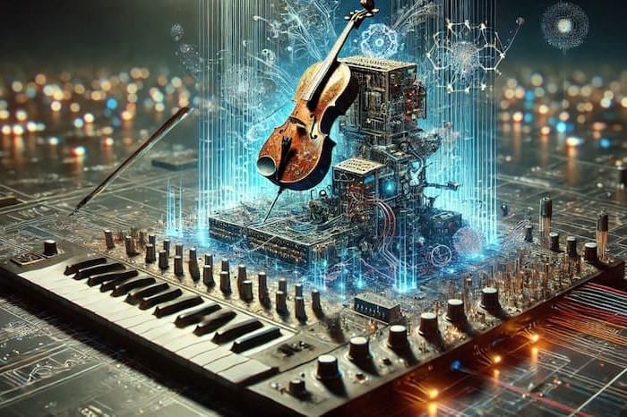 Inteligencia artificial en la musica moderna