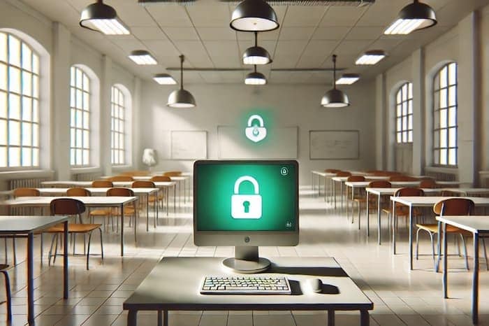 Ciberseguridad en las clases de informatica