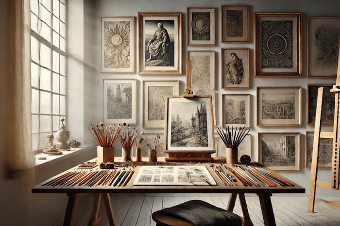 Historia del arte y su influencia en el dibujo moderno