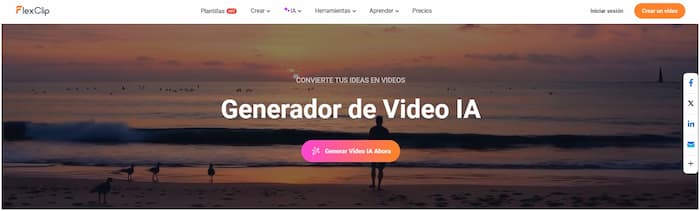 FlexClip Revoluciona la Creacion de Videos con IA