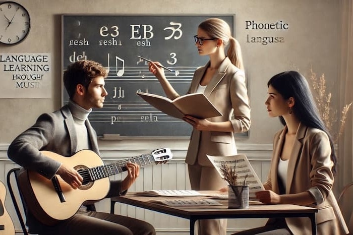 Enseñanza de idiomas a traves de la musica