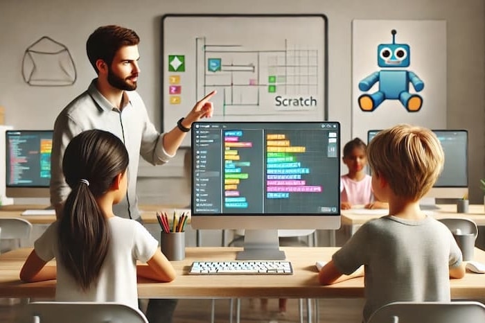 Enseñar programacion a niños en educacion primaria