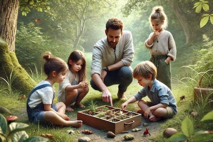 La educacion al aire libre en el desarrollo infantil