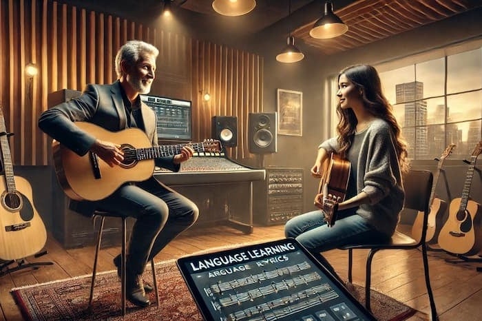 Enseñanza de idiomas a traves de la musica