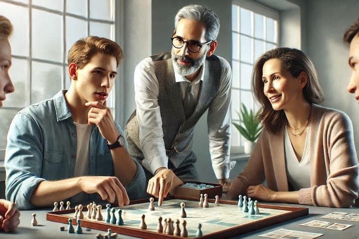 Educacion basada en el juego para adultos