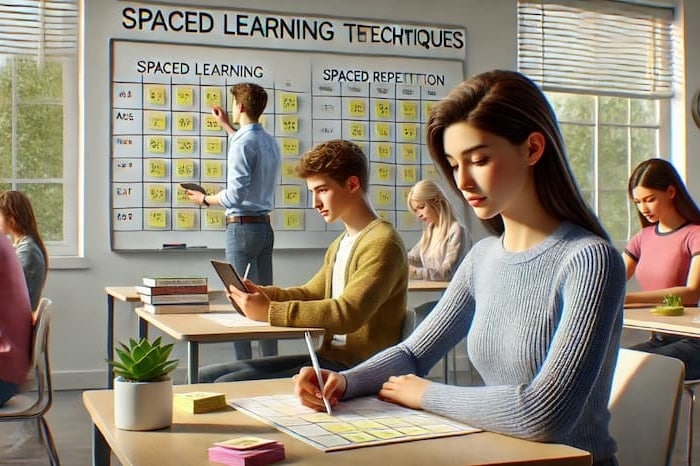 Tecnicas de aprendizaje espaciado en la educacion