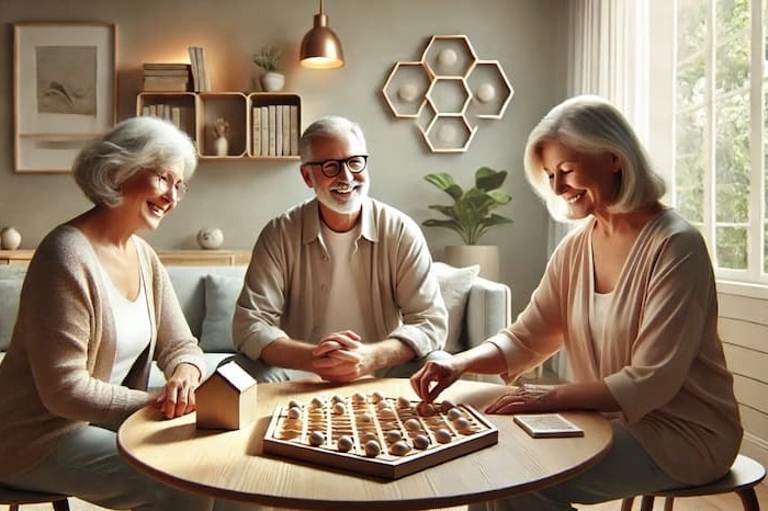 Juego en personas mayores