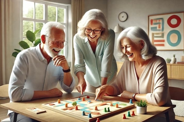 Juego en personas mayores