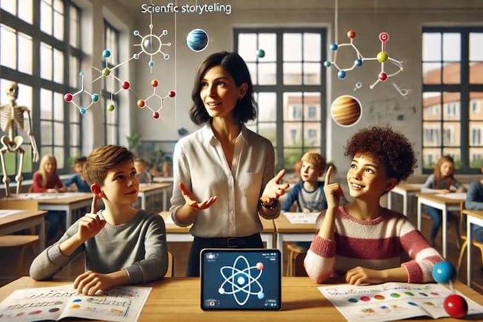 storytelling cientifico en el aula