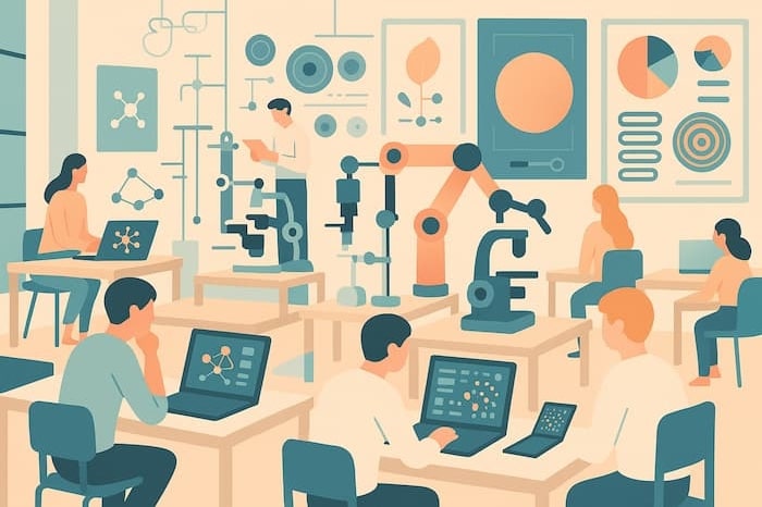 Laboratorios remotos escolares: prácticas STEM reales con IoT y gemelos digitales laboratorios remotos escolares